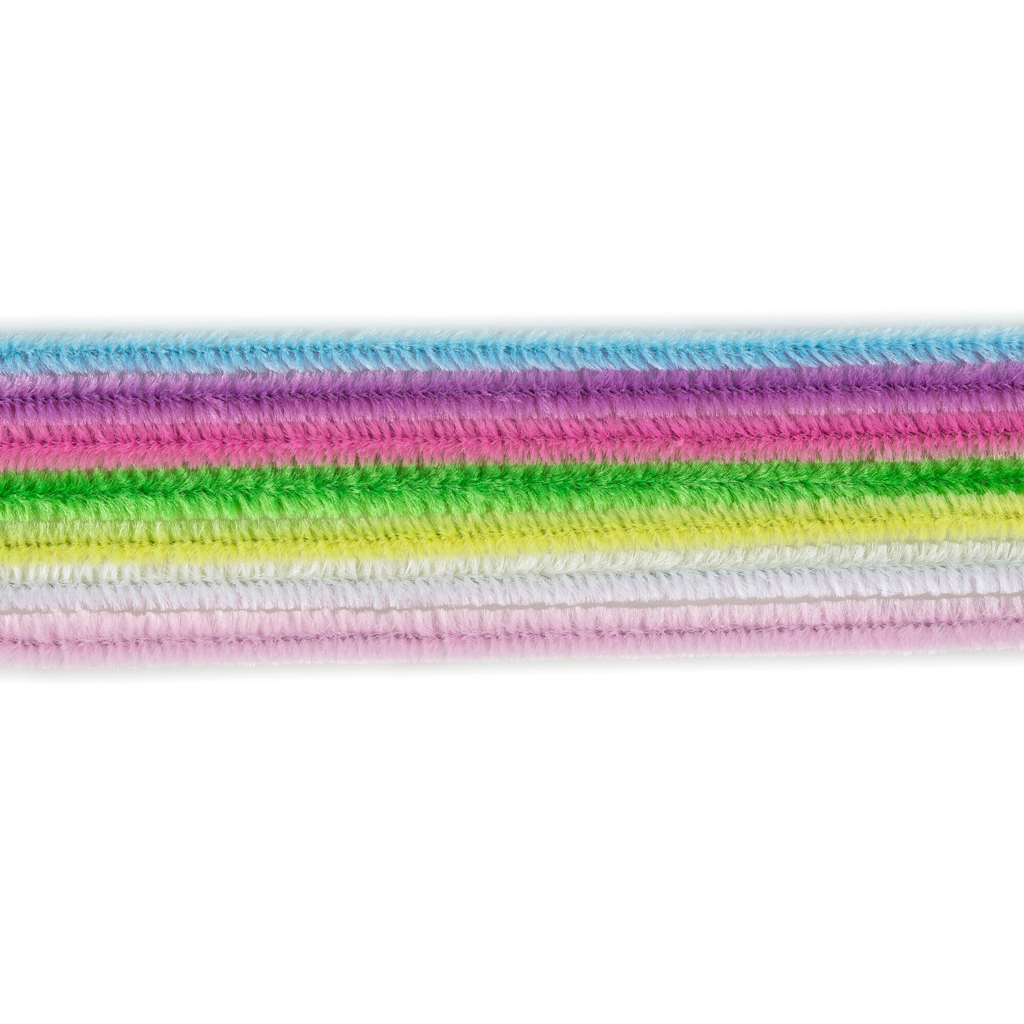 12 Packs: 100 ct. (1,200 total) Pastel Chenille Pipe Cleaners Value Pack by Creatology™